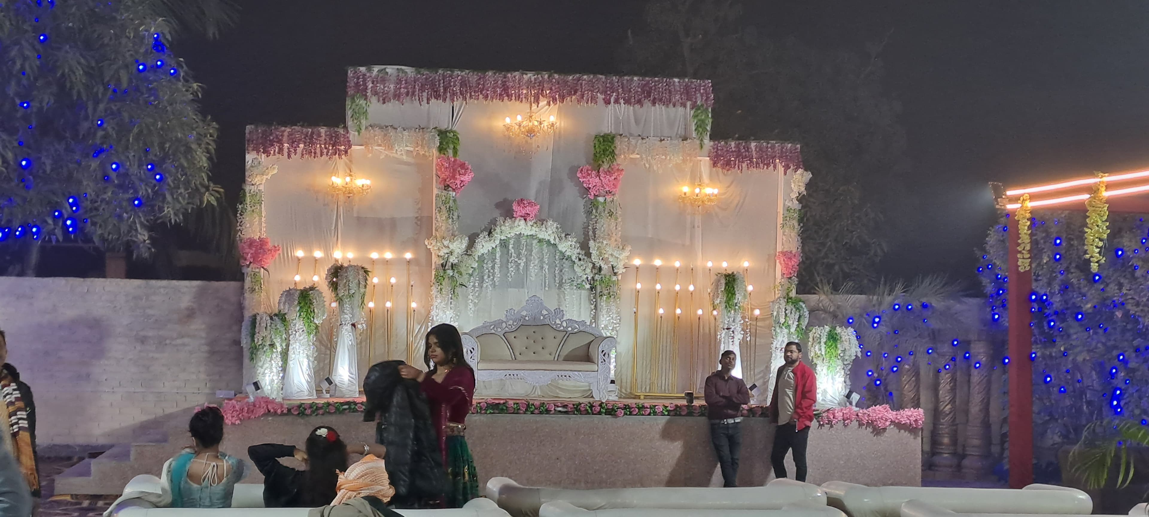 Vibrant Haldi & Sangeet Ceremonial Lounge